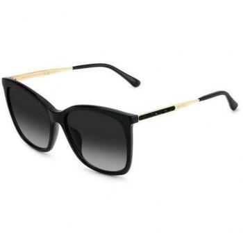 Jimmy Choo Women's Nerea/G/S 807 Black Sunglasses - One Size, Features: 57mm lens width, black frame color, designer brand, stylish design