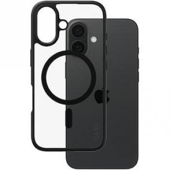 Funda Transparente Urban Combat CARE by PanzerGlass para iPhone 16 con MagSafe - Negro