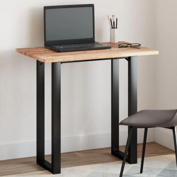 Tablero de mesa rectangular madera maciza acacia 60x50x2 cm Marrón