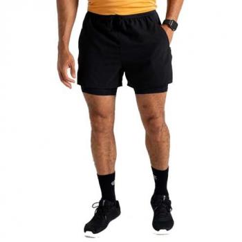 Dare 2b Men's Lightweight Water-Repellent Movement II Shorts - Black, Size L