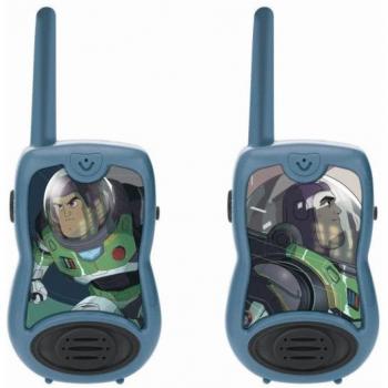 LEXIBOOK - Walkie Talkies Buzz Light Year, rango 120 m