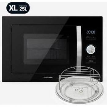 Microondas encastrable SpeedyBake Plus 6125B Universal Blue 900W función grill negro