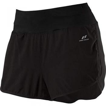 Pro Touch Isa - Pantalones Cortos, Mujer, Negro/Negro, 38