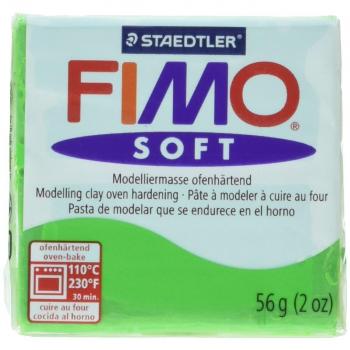 STAEDTLER Fimo Soft Polymer Clay 2 Ounces-8020-53 Tropical Green
