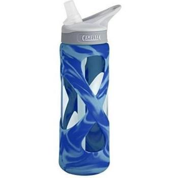 Camelbak Wasserflasche Eddy Glass - Botella de agua para bicicletas, color azul