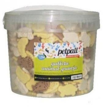 Petpall Cubo Galleta Animal Granja 1,5 Kg