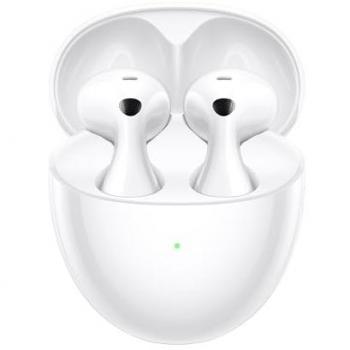 Auriculares Huawei FreeBuds 6 Inalámbricos y Alámbricos, Cancelación Activa de Ruido, Doble Driver True Sound, USB Tipo-C, Bluetooth Blanco
