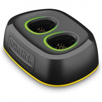Cargador Rápido Doble Power 4V Karcher con Pantalla LED y Carga en 50 Minutos