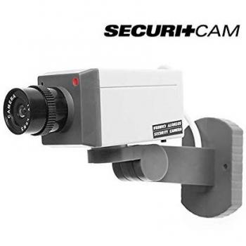 Bitblin - Cámara de Vigilancia con Sensor de Movimiento, Originales, Seguridad, Color Blanco y Gris