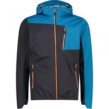 CMP Waterproof Hooded Jacket 33A6507 Antracite / Reef 3XL
