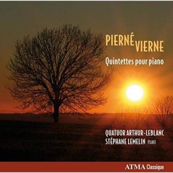 Pierné & Vierne: Quintetos para piano