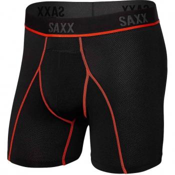 Saxx - Bóxer de hombre Kinetic Light-Compression Mesh Saxx con compresión ligera, malla transpirable, diseño ergonómico y soporte adicional