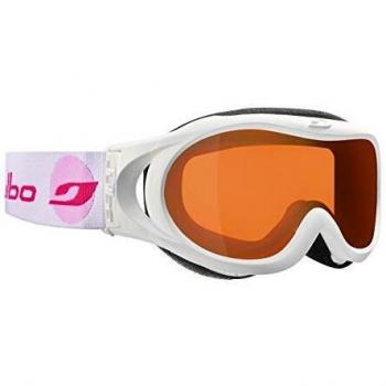 Julbo Astro – Gafas de esquí con Pantalla Photochromique Mujer, Blanco/Rosa Atmo, S