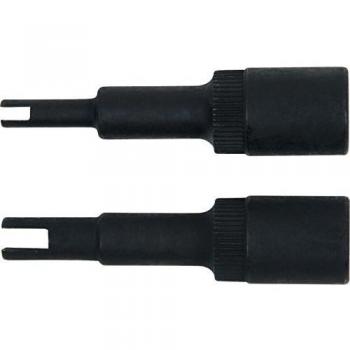 Juego de Bit-Stecknuss para Festdrossel de Aire Acondicionado, 2 Piezas, KS Tools 550.1175