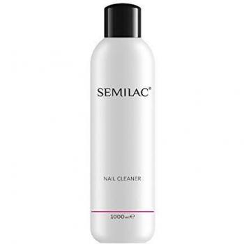 Semilac Pure Acetone Nail Cleaner 125ml and 1000ml for Gel Nails with Radiant Shine