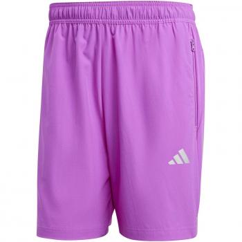 Shorts de Gimnasio Adidas Gym+ Training 3 Rayas Woven 7'' para Hombre Color Lila