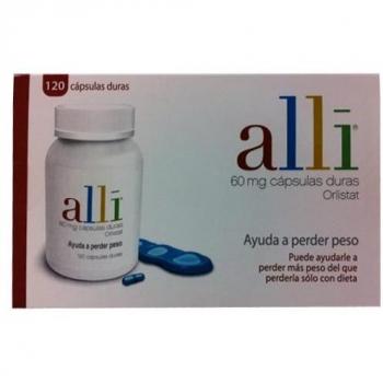 Alli 60 mg 120 Cápsulas Frasco