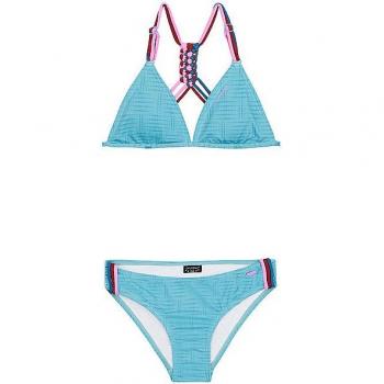 Bikini Triángulo Protest Fimke 24 para Niñas - Color Celeste, Talla 140