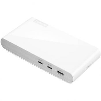 Lenovo USB-C Universal Dock White - Estación de acoplamiento universal para dispositivos móviles en color blanco