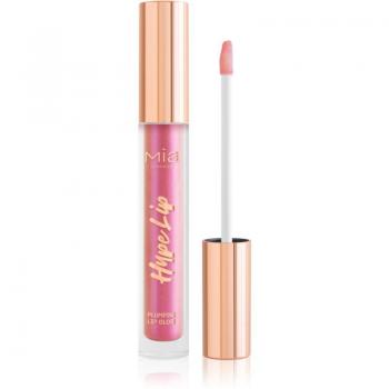 Mia Make Up Hype Lip Plumping Gloss 4.7 ml Tono 04 Pinkprint - Brillo de labios de larga duración para dar volumen