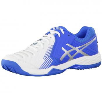 Zapatillas de tenis Asics Gel-Game 6 Clay para hombre, hombre, weiss / blau