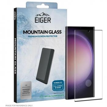 Protector de Pantalla Eiger 3D de Vidrio Templado Case Friendly para Samsung Galaxy S23 Ultra