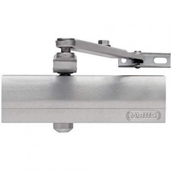 Cierrapuertas mecánico ABUS AC7023, color plata, para puertas de hasta 80 kg y 1,10 m de ancho