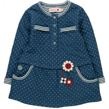 Bóboli 224053, Vestido para Bebés, Azul