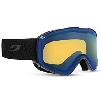 Julbo Alpha Gafas de esquí, Unisex Adulto, Black-Grey Chevron, tamaño único