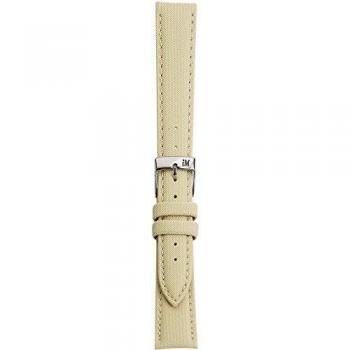 Morellato A01X2778841027CR20 - Correa de reloj para hombre de caucho, color beige