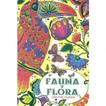 Fauna y flora libro para colorear