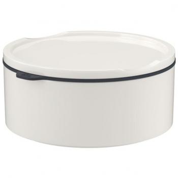 Villeroy & Boch To Go & To Stay Round Lunchbox M White 13x6 cm
