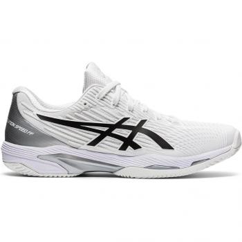 ASICS Solution Speed FF 2 CLAY Zapatilla Tierra Batida Hombres - Blanco, Negro