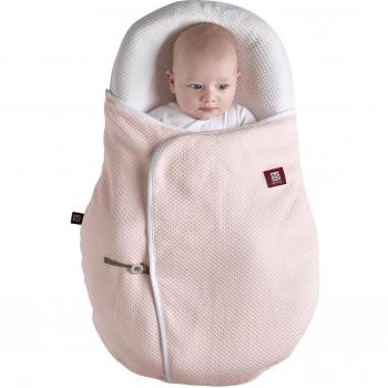 Red Castle Cocoonacover Couverture en Fleur de Coton Ouatinée Poudre Pink