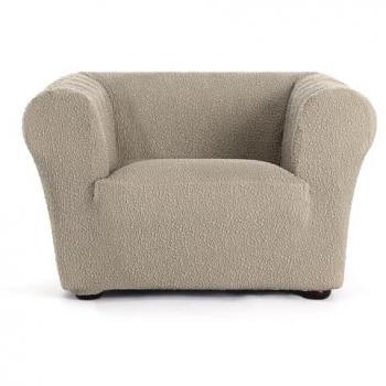 Funda para sillón Eysa ROC Marrón claro 110 x 100 x 130 cm