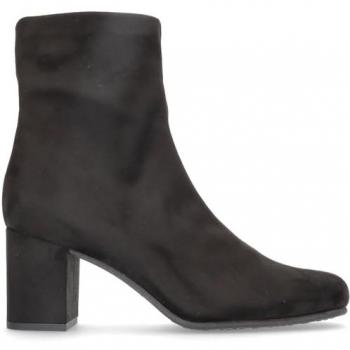 Botines de mujer elegantes en tela elástica negra MASCARÓ Bologna