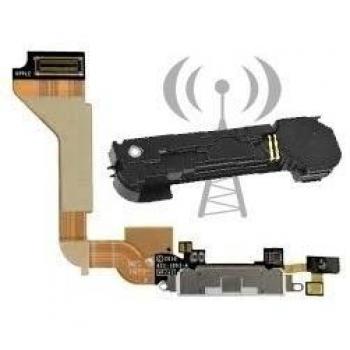 Conector Blanco de Carga+Antena GSM+Buzzer Iphone4