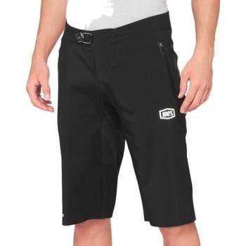 Pantalón corto 100% Hydromatic sin badana negro brillo - Talla 32