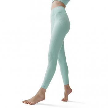 Leggins de mujer Sureya Born Living Yoga - Malla larga azul claro S