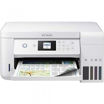 Impresora Multifuncional Epson EcoTank ET-2756 con Conexión USB y WiFi, Color Blanco