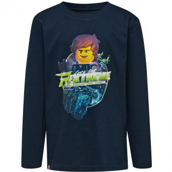 LEGO Wear Movie 2-Cm-50264-Langarmshirt, Camisa Manga Larga para Niños, Azul