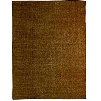 DUNES - Alfombra de salón o dormitorio de algodón con efecto lavado 160 x 230 cm Beige
