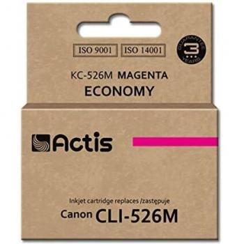 Cartucho de Tinta Compatible Actis KC-526M Magenta 10 ml para Canon CLI-526M