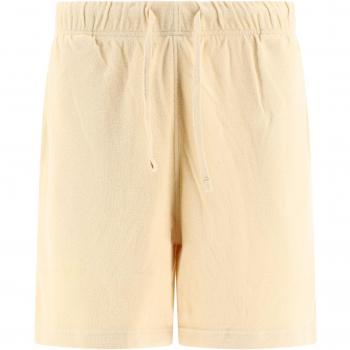 Burberry Men's Cotton Towelling Shorts in Beige | Size Large | 8081239