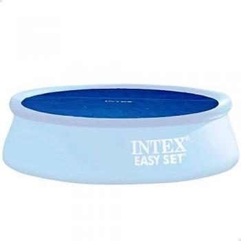 Intex Cobertor Solar para Piscinas Easy Set o Metal Frame de Polietileno Azul Diámetro 366 cm