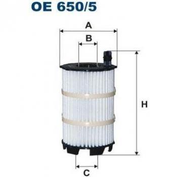Filtro de aceite FILTRON OE 650/5, tipo: filtro de aceite, compatible con diversos modelos de vehículos, diseño optimizado para una filtración eficiente, fácil instalación, fabricado con materiales de alta calidad para garantizar durabilidad y rendim