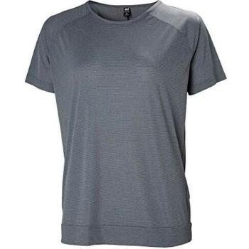 Helly Hansen HP Racing Camiseta Mujer, Grey Melange Talla S 2019 Camiseta Manga Corta