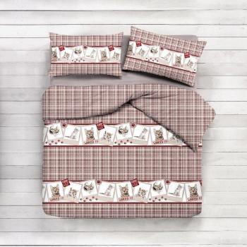 Babi Color colcha una plaza y media invierno - Gatos Gatitos Cachorros + Almohada de regalo - Relleno 300 gr/m² ideal para calentar L 'Invierno. Tamaño cm. 220 x 270 Calidad y ahorro Made in Italy