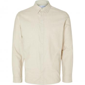 Selected Slim Fit Long Sleeve Flannel Shirt