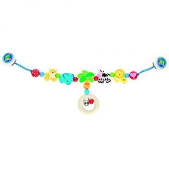 Decoración Multicolor para Cochecito África con Clips